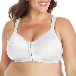 Playtex 18 Hour Posture Boost Front Close Wireless Full Coverage Bra E525 38DD